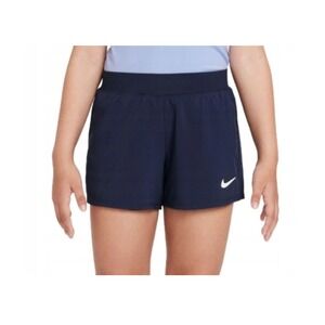 Nike Girls Court Victory Shorts Blue DB5612-451 Medium